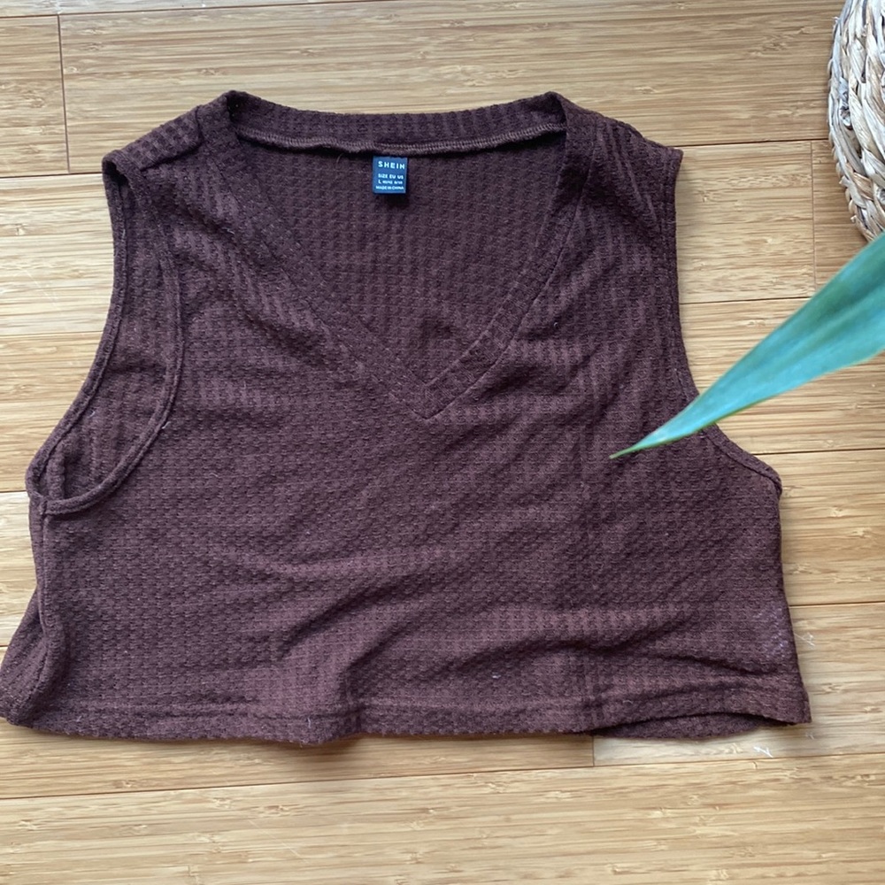🌟5 for $15🌟 waffle crop top